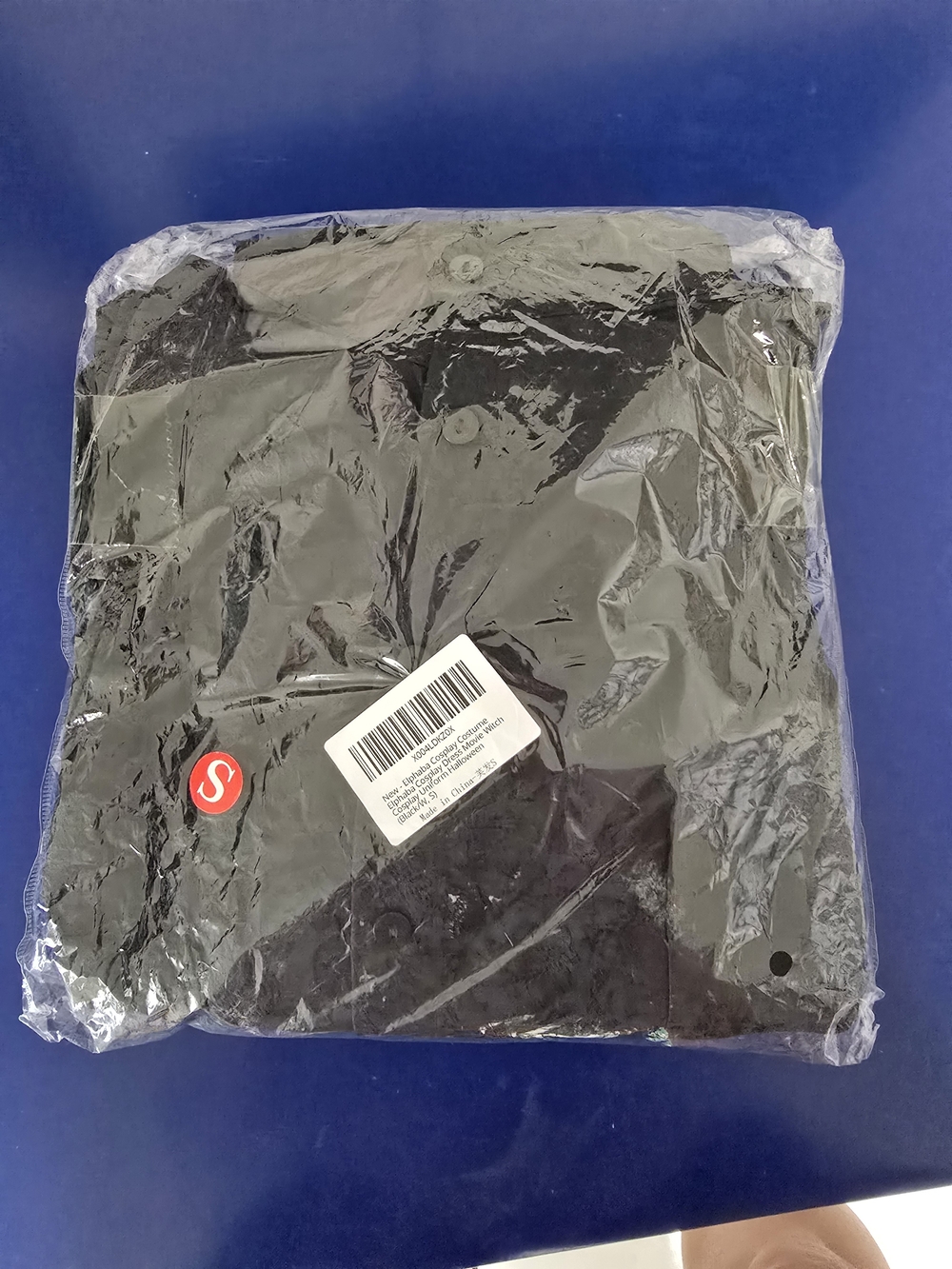 Black Men's Button-Up Shirt - Classic Solid Black